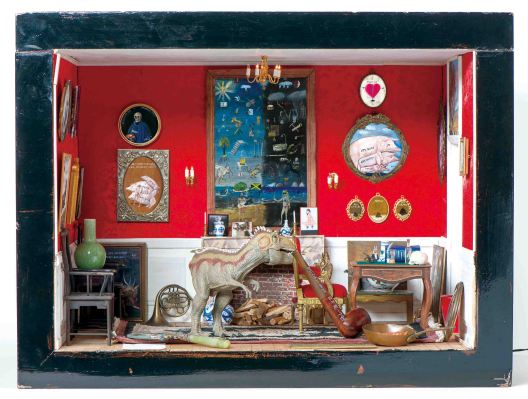 Small Show Doll House. 45x66x50. 2014